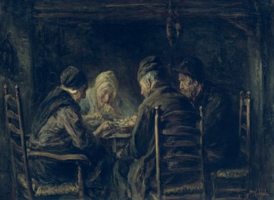 The Potato Eaters, 1902 by Jozef Israëls